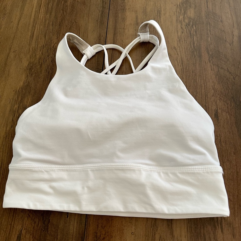Lululemon High neck strappy sports bra